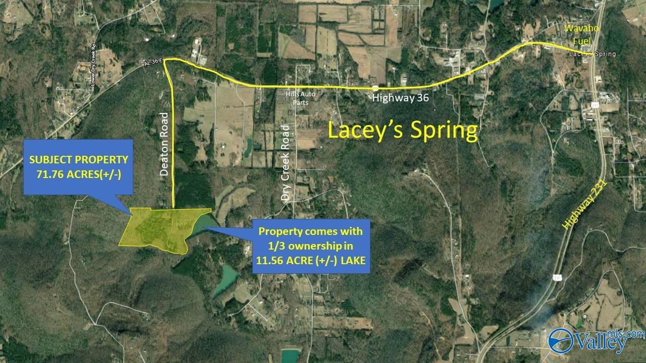 Property: Lot 0 Deaton Road,Laceys Spring, AL