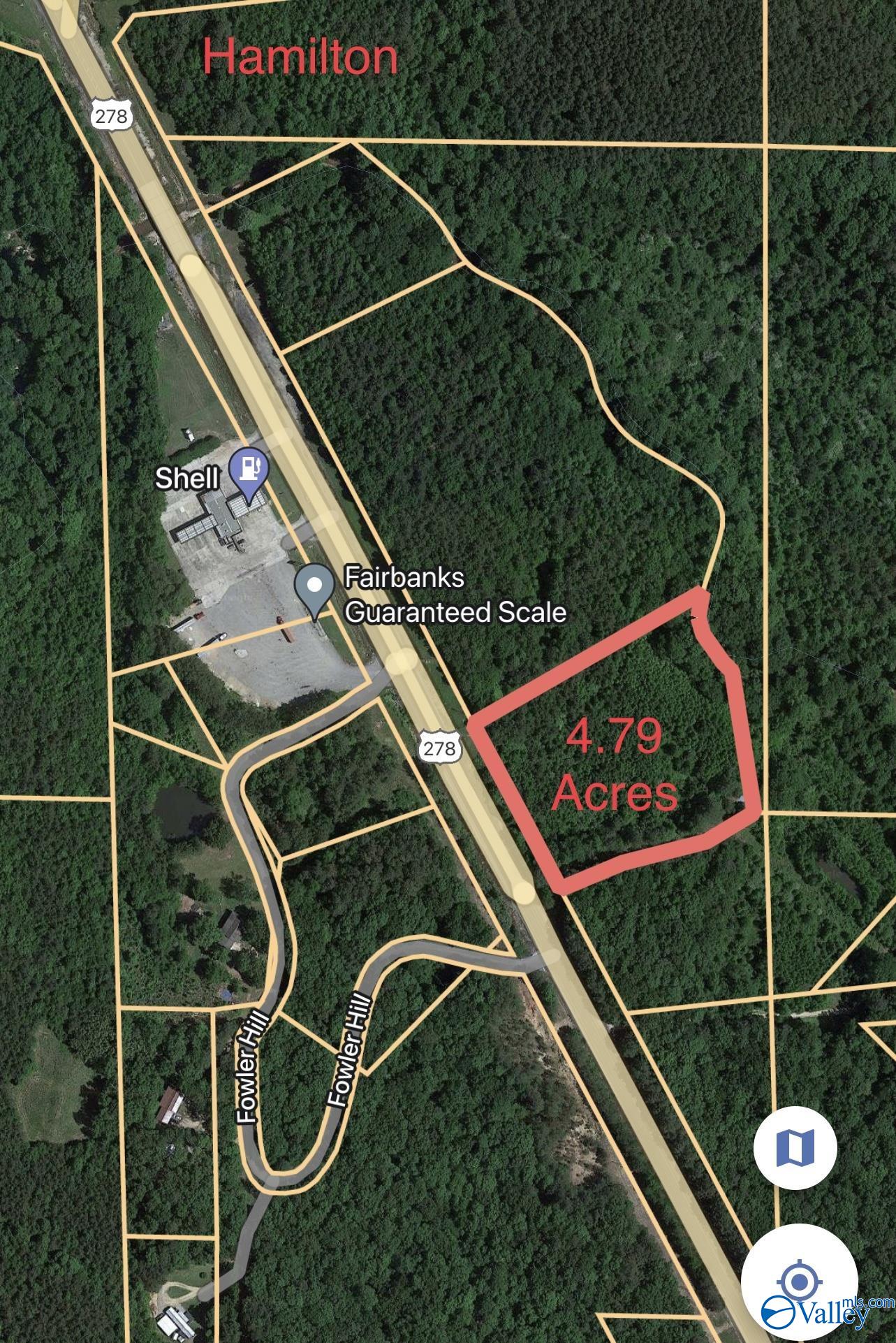 Property: 4.79 Acres Hwy 278,Hamilton, AL