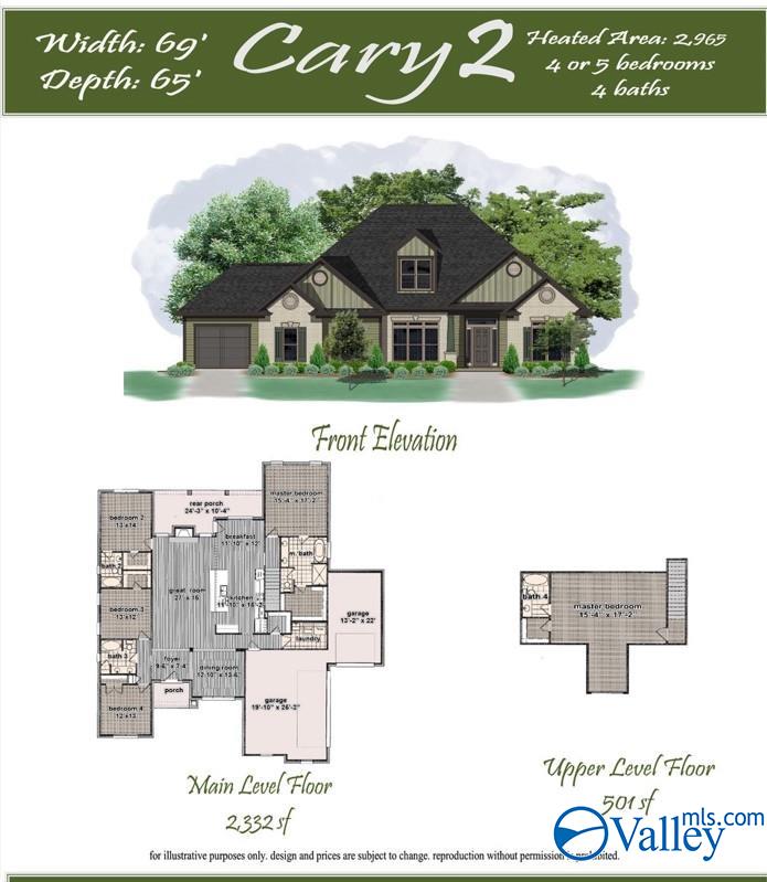 Property: Cary 2 Plan Mable Trace,Madison, AL