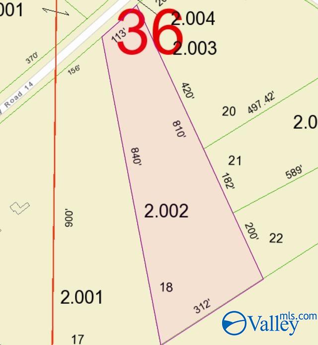 Property: 3.72 Acres County Road 14,Flat Rock, AL