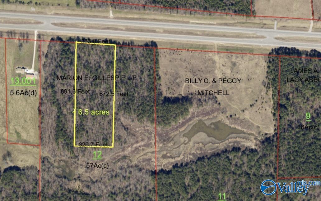 Property: 6.5 Acres Alabama Highway 24,Mount Hope, AL