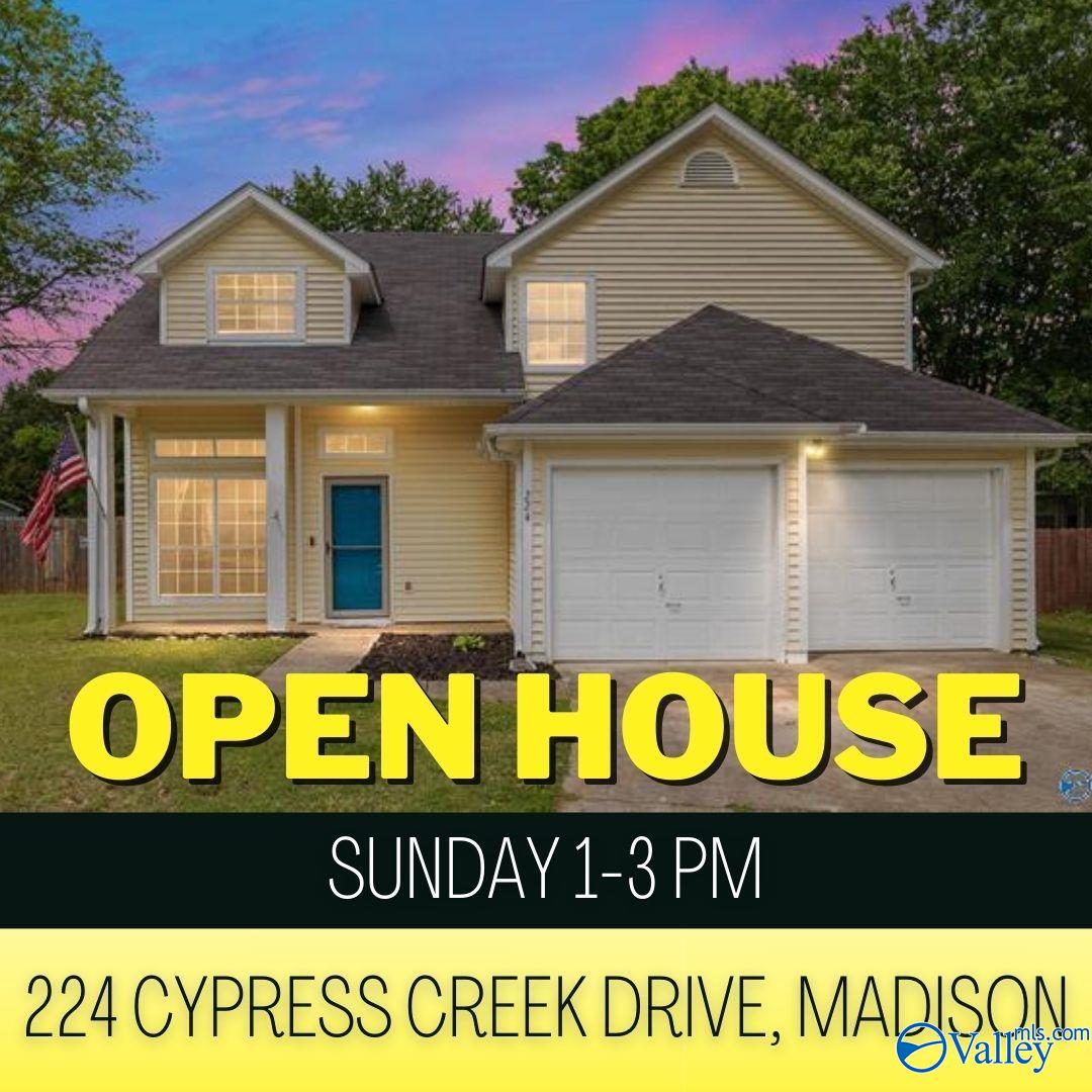 Property: 224 Cypress Creek Drive,Madison, AL