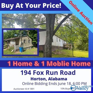 194 Fox Run Road, Horton, AL 35980