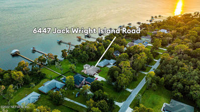 St Augustine, FL home for sale located at 6447 Jack Wright Island Rd, St Augustine, FL 32092