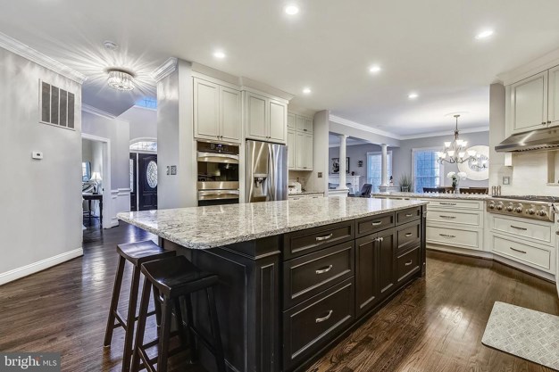 Gourmet Kitchen Remodel Oak Hill, VA