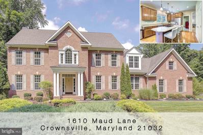 1610 Maud Lane, Crownsville, MD 21032 - #: MDAA2037496