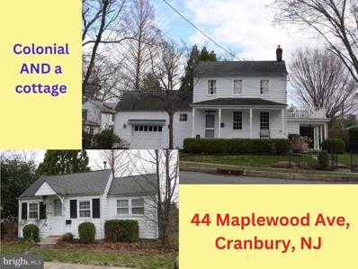 44 Maplewood Avenue, Cranbury, NJ 08512 - #: NJMX2004318