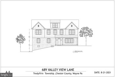 689 Valley View Lane, Wayne, PA 19087 - #: PACT2006802